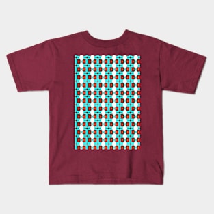 Turquoise halo Kids T-Shirt